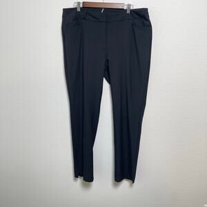 Adidas Primegreen Black Golf Pants Women’s US 16 Stretch Performance Pants